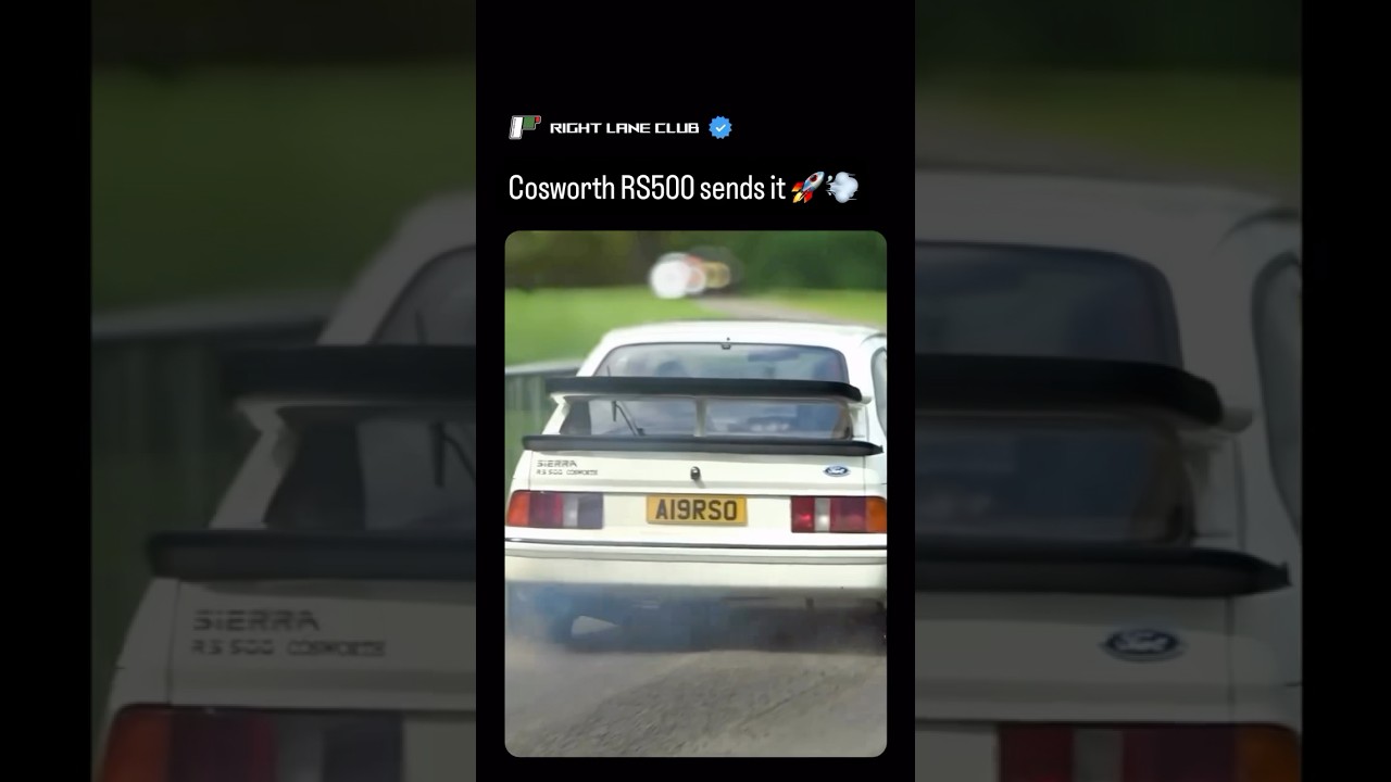 Ford Sierra RS500 Cosworth – 500 HP Touring Car Legend!