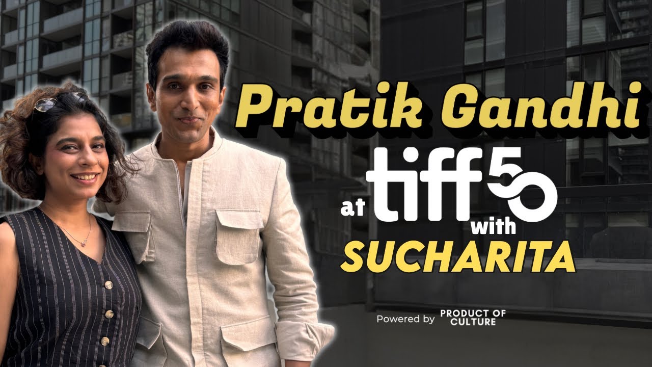 Pratik Gandhi Interview at TIFF with Sucharita | Playing Mahatma Gandhi On Stage vs On Screen