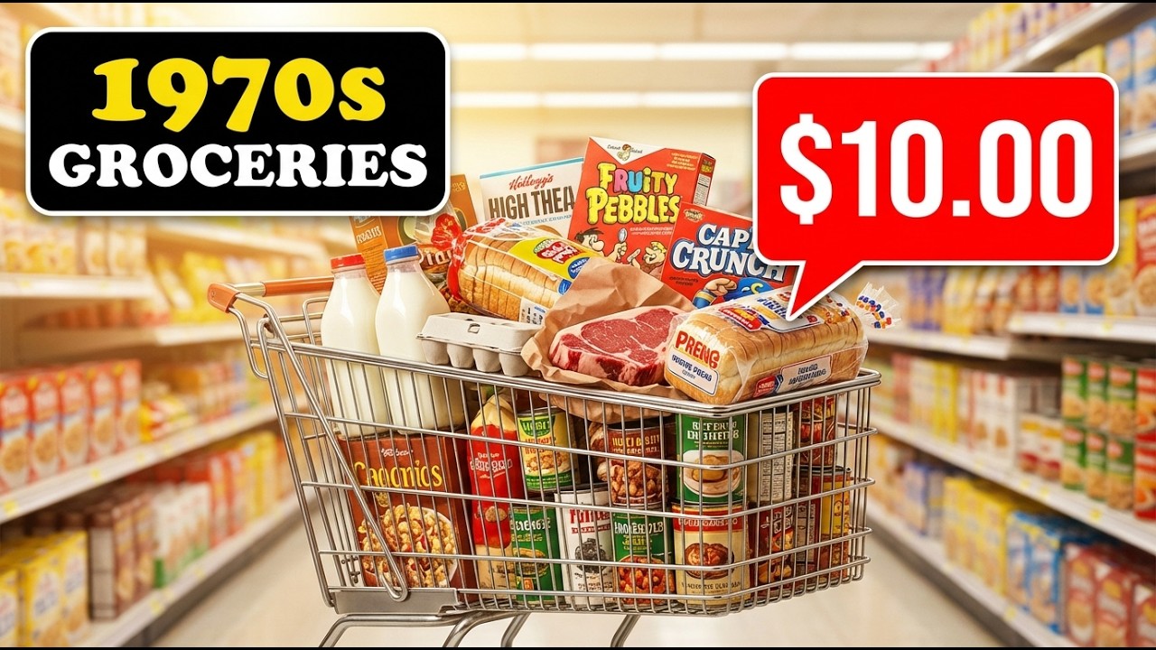 What $10 Could Buy at the Grocery Store in 1970s — You Won't Believe These Prices