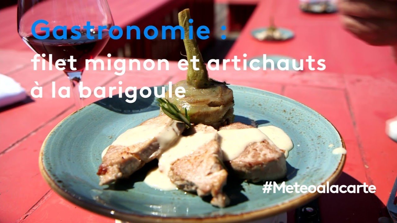 Gastronomie : filet mignon et artichauts à la barigoule