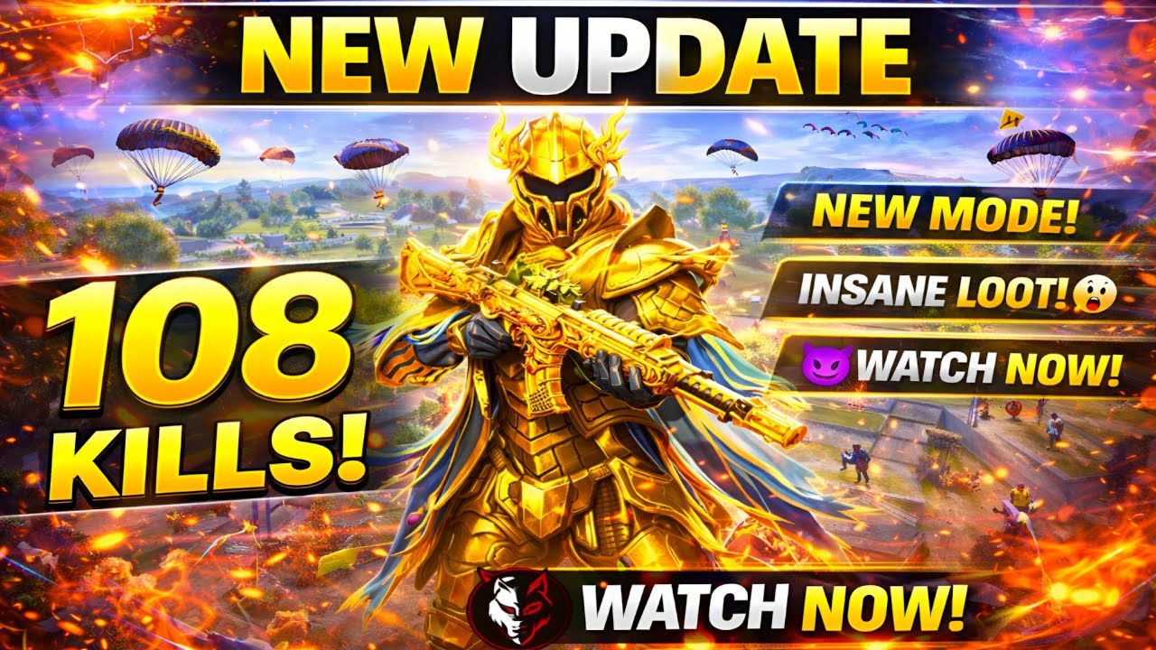 PUBG Mobile New Update Gameplay 🔥 108 Kills Challenge | New Mode Surprise