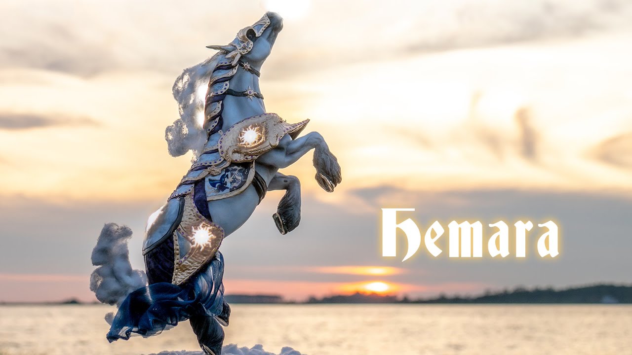 Armored Fantasy Horse Light Up Sculpture: Full Tutorial