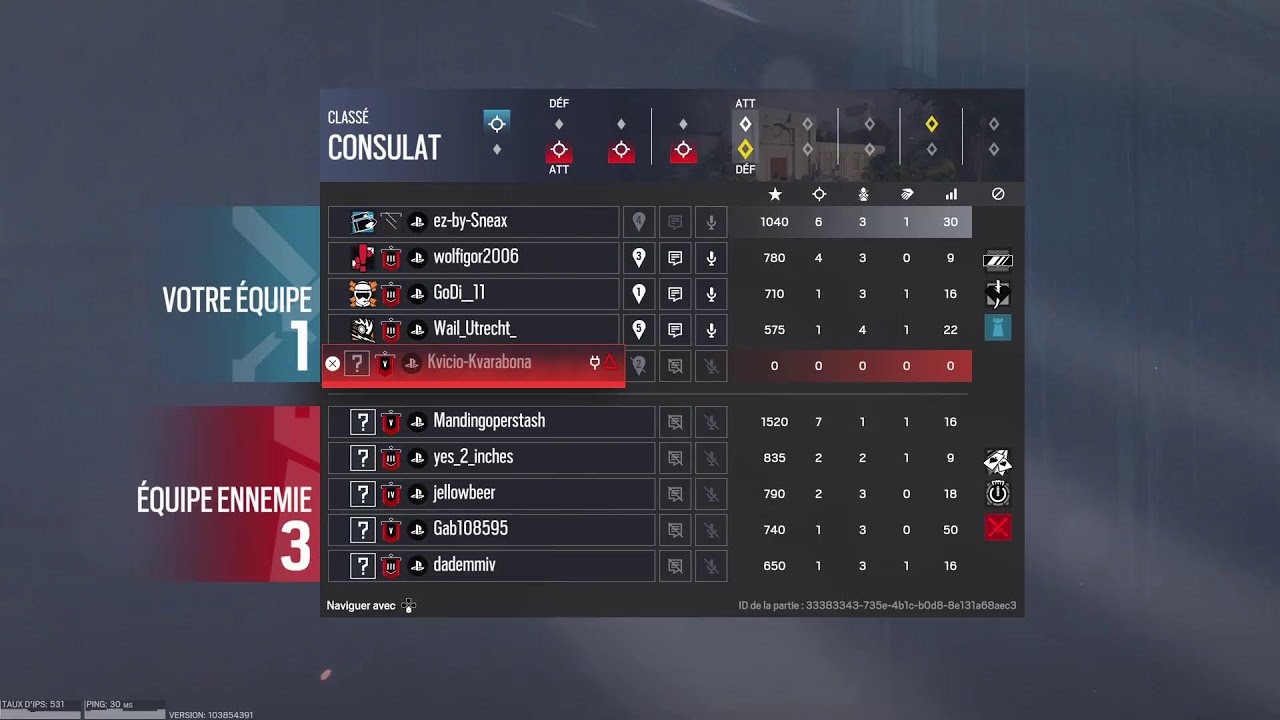 Live r6 fr ps5