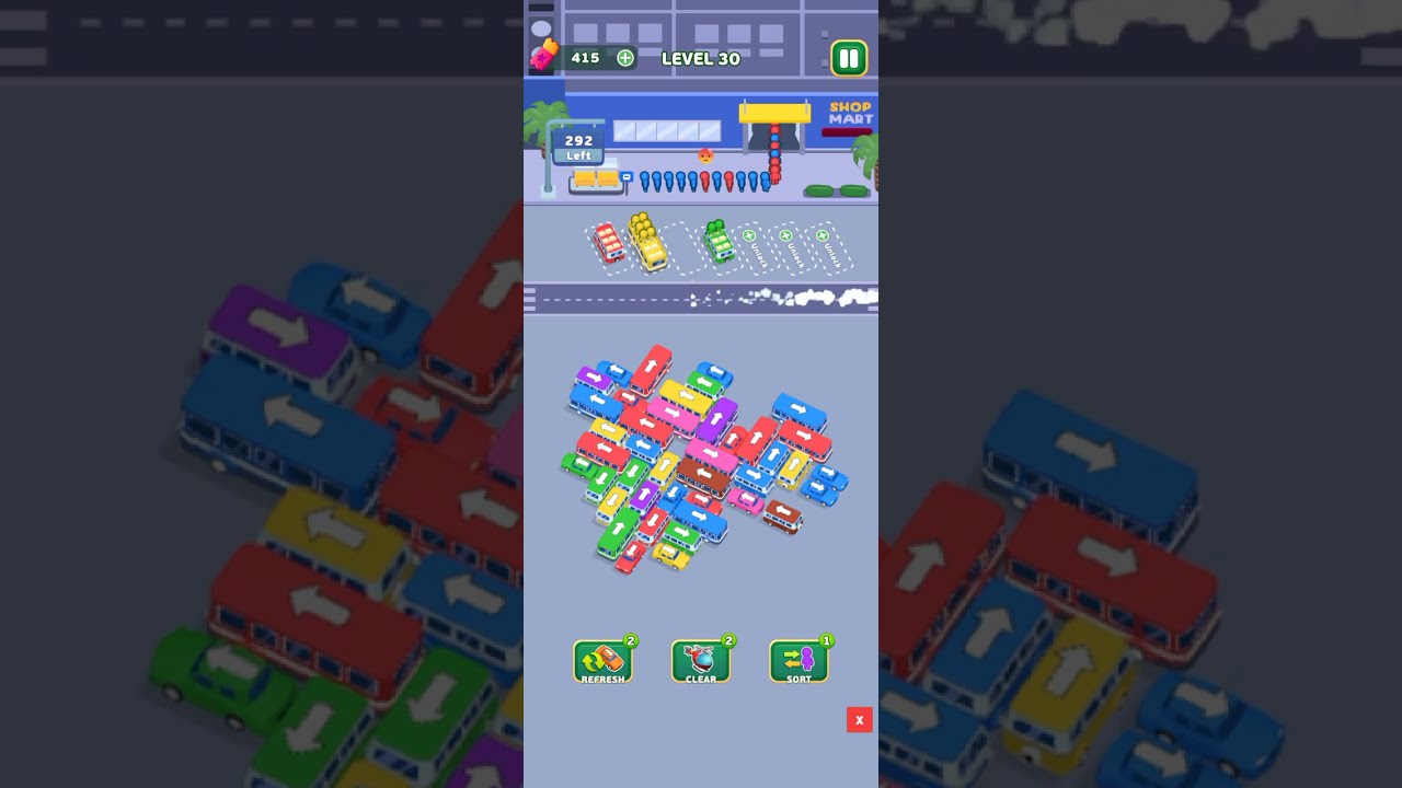 Bus Escape Traffic Jam level 30 | GAME Walkthrough