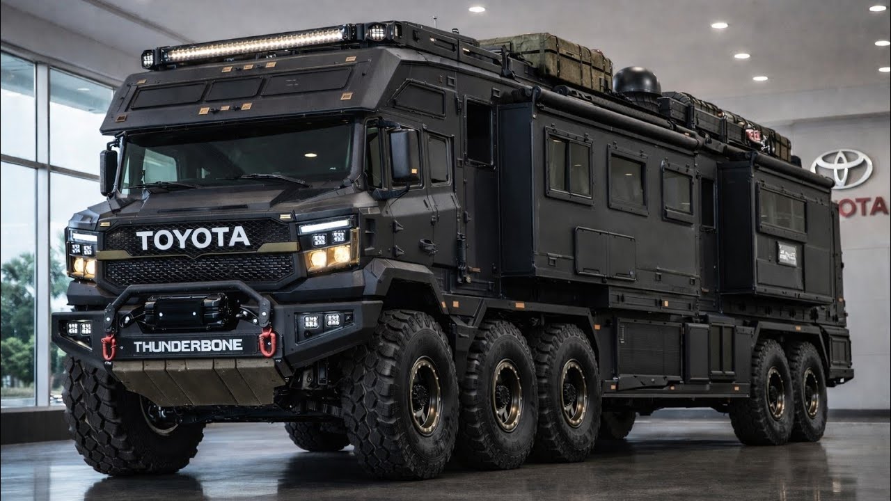Inside the 2026 Thunderbone 8×8 – Luxury Meets Total Madness