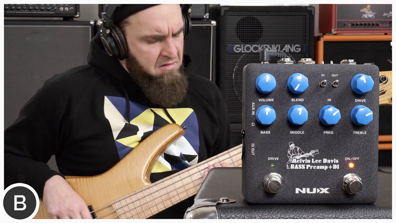 NUX [Мелвин Ли Дэвис] BASS PREAMP & DI
