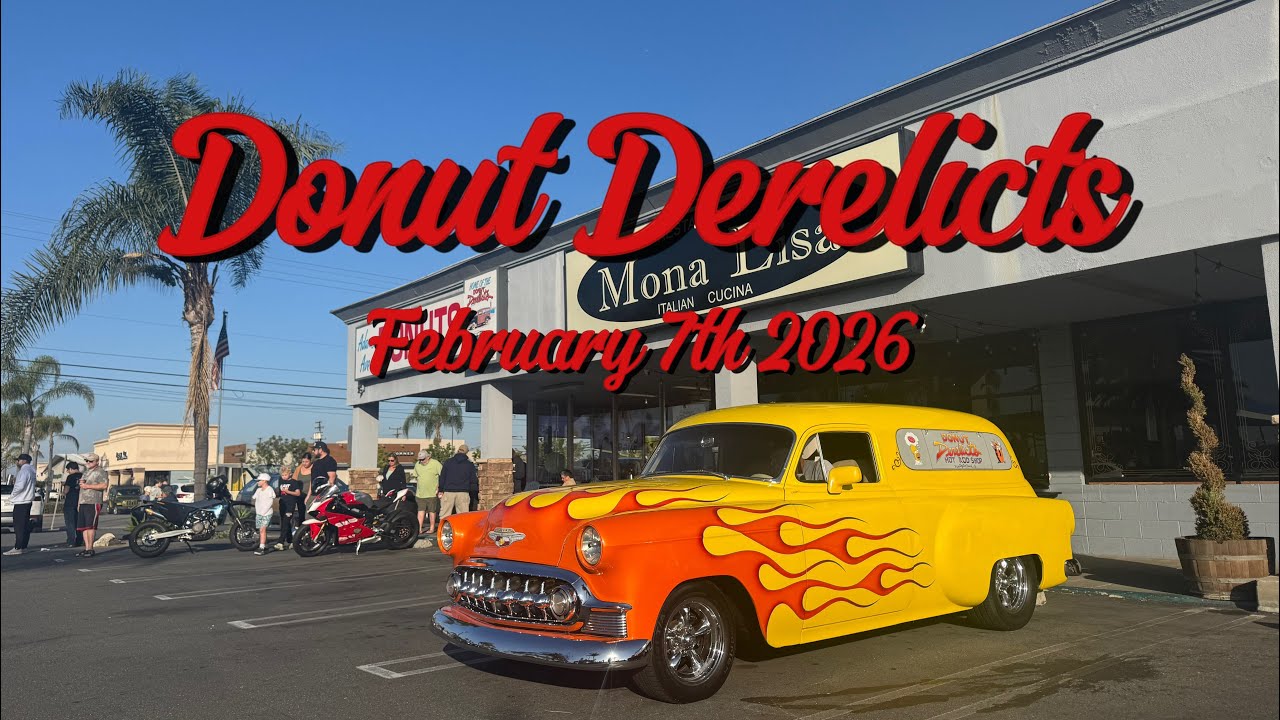 The longest running cars n coffee, Donut Derelicts 