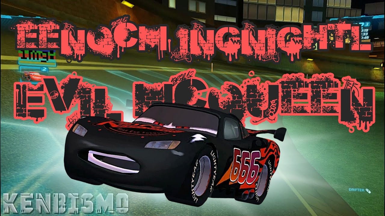 Cars 2 The Video Game McQueen Variants Mod - eenQcM ingnightL Evil McQueen Imperial Tour PC Game HD