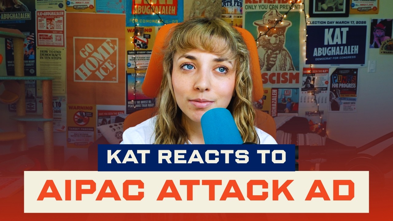 AIPAC Dropped Six-Figure Attack Ad Against Me. Is This All They Got? | Kat Abughazaleh For Illinois