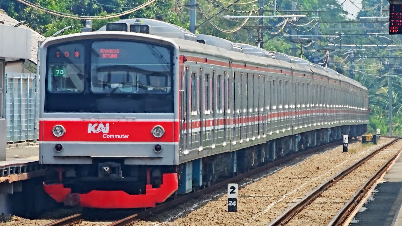 [4K] Stasiun Sudimara: Kompilasi Kereta JR 205, TM 6000 | KRL Commuter Line (2/2)