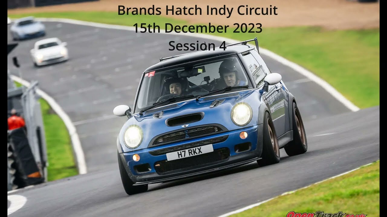 R53 Mini Cooper S Brands Hatch Indy Circuit 15/12/23 Session 4