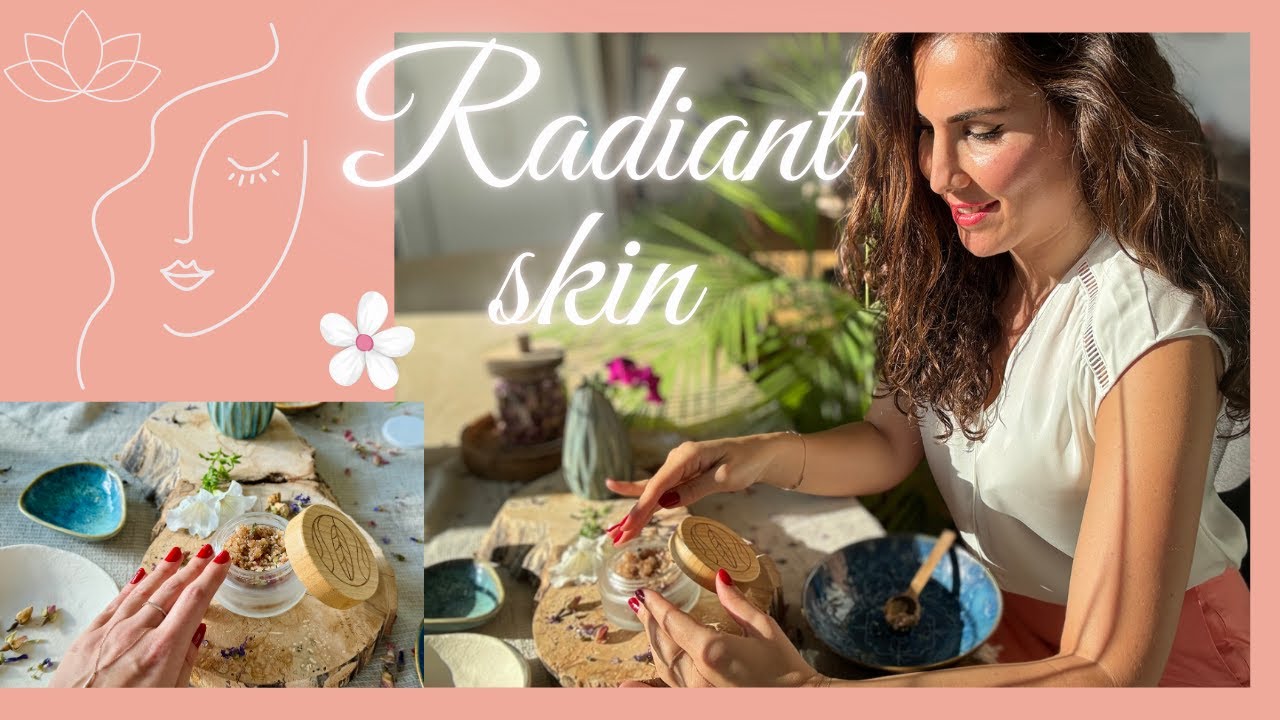 Luxurious Face Scrub DIY - easy recipe for a radiant and nourished skin