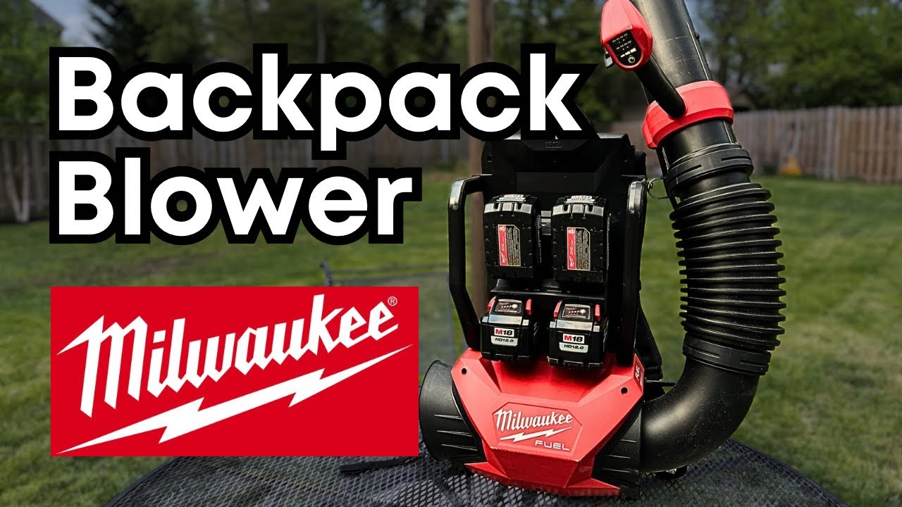 💨 Blower Review:  Milwaukee Tool M18 Fuel Dual Battery Backpack Blower