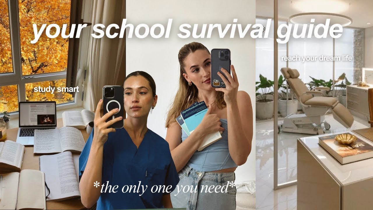 BE THE ‚BEST‘ STUDENT EVER: how to survive college & become an academic weapon 🚀🩵