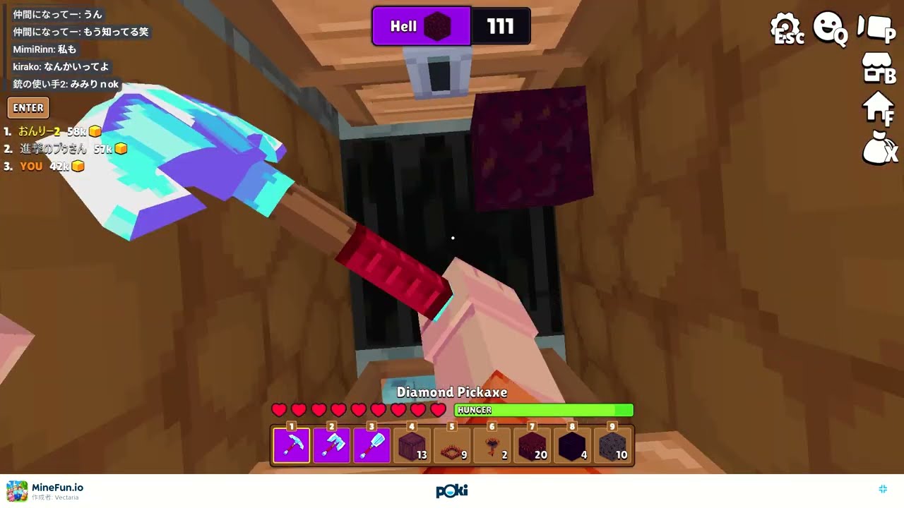 Minefun.io One Block New Biome!!!