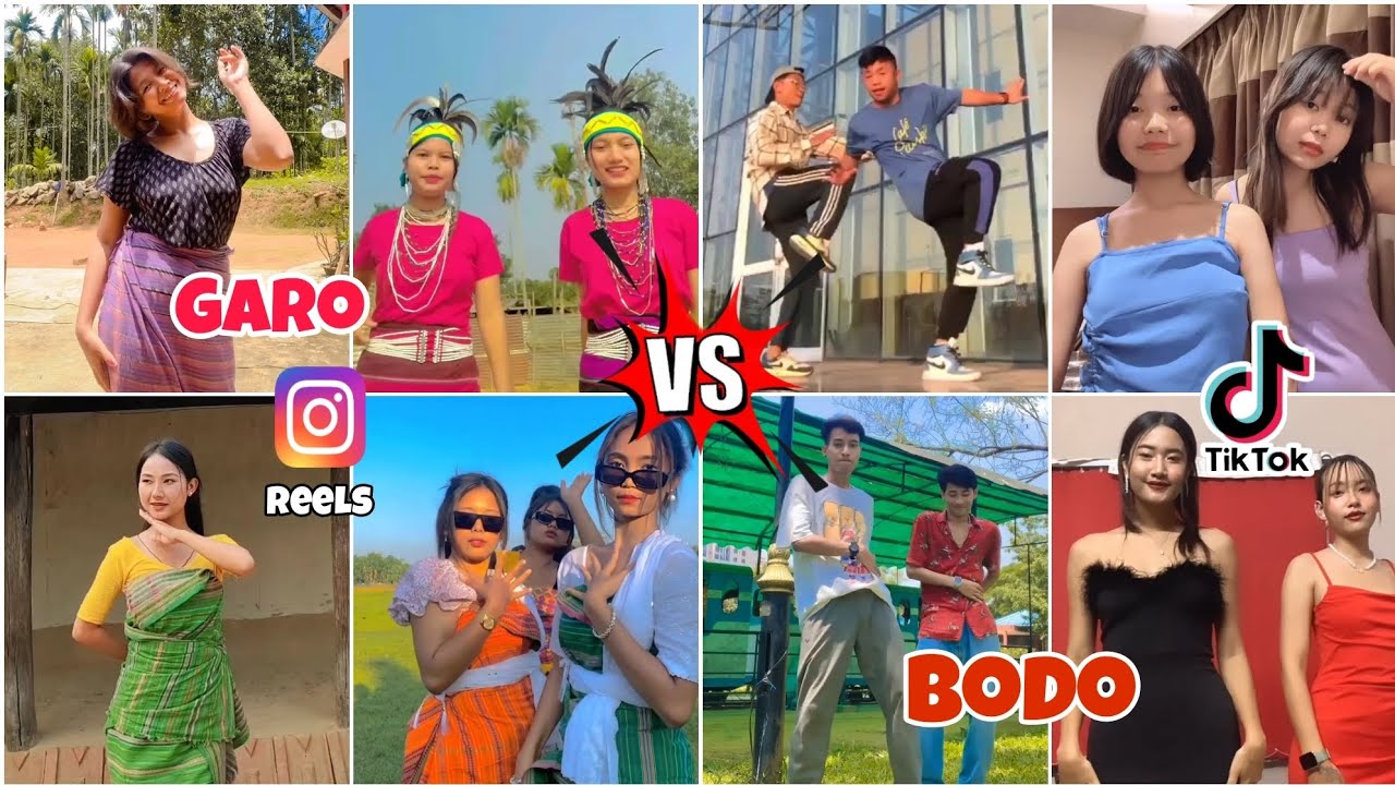 Garo-Bodo Boys & Girls Instagram reels compilation Northeast 🇮🇳