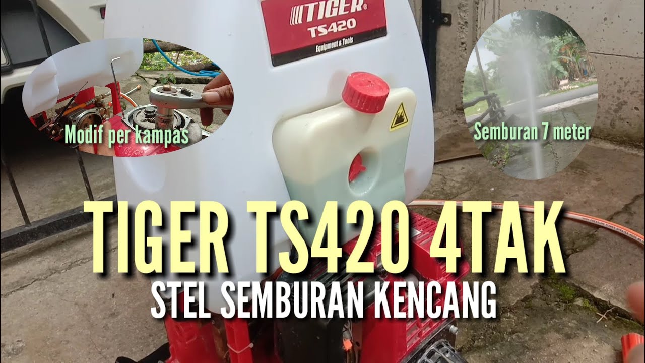 UPGRADE SPRAYER TIGER TS420 4 TAK