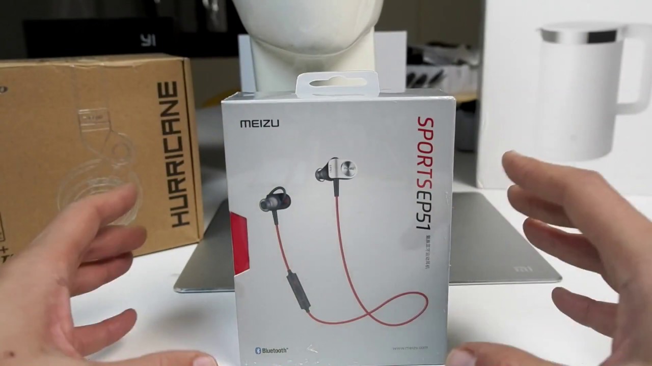 Original Meizu EP-51 Bluetooth HiFi Music Sport In-ear Earbuds [Greek Review]