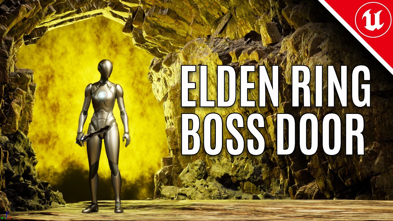 Create an Elden Ring Boss Door in Unreal Engine 5