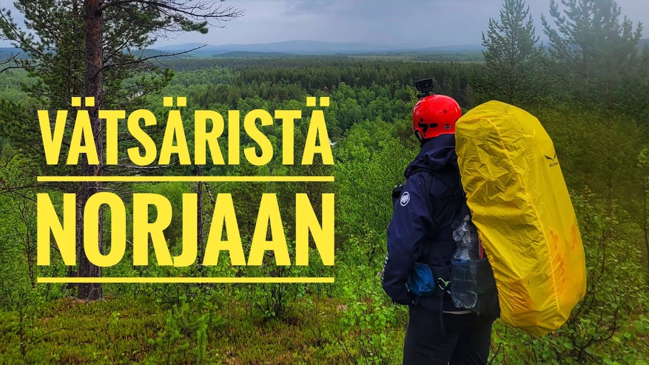 Packraftilla Vätsärin halki – 5 päivän vaellus yli Norjan rajan