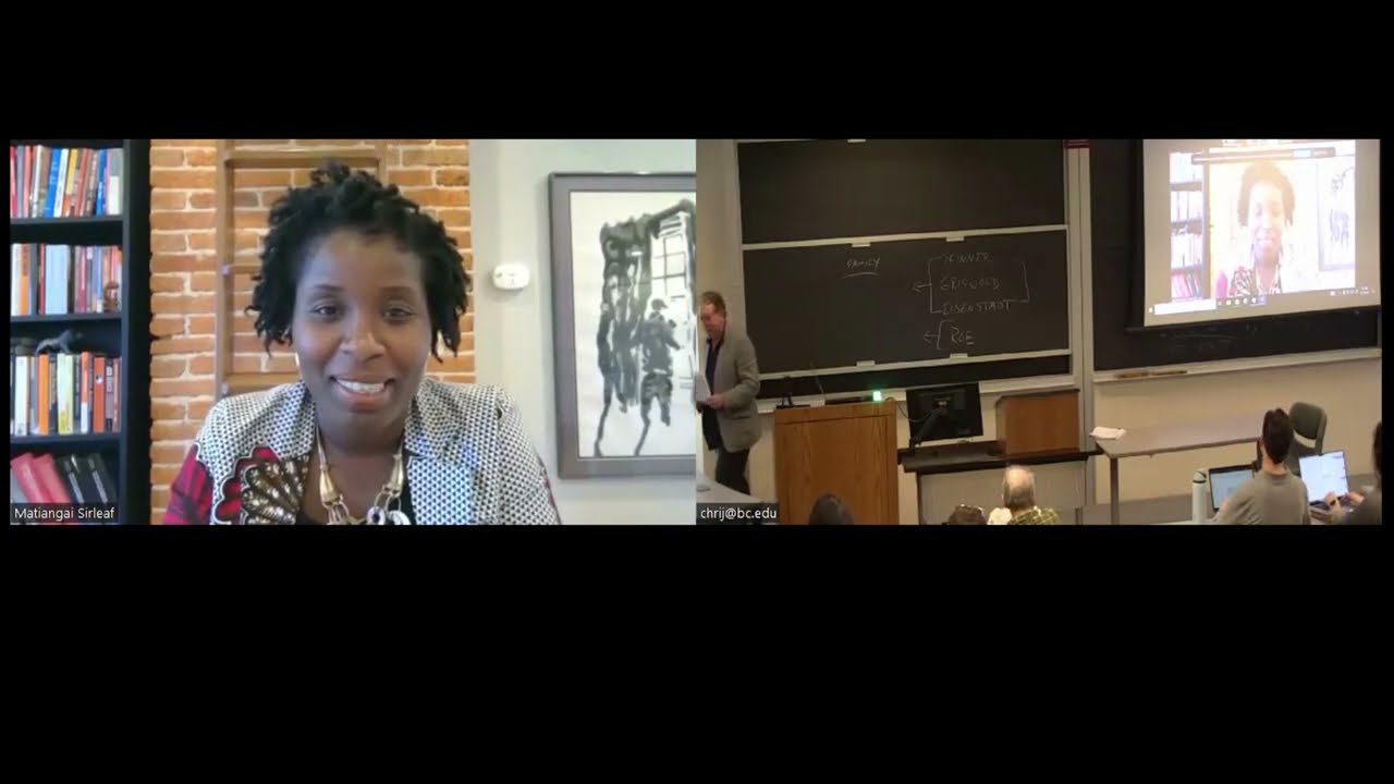 Hierarchies and Histories of Human Rights - Prof. Matiangai Sirleaf