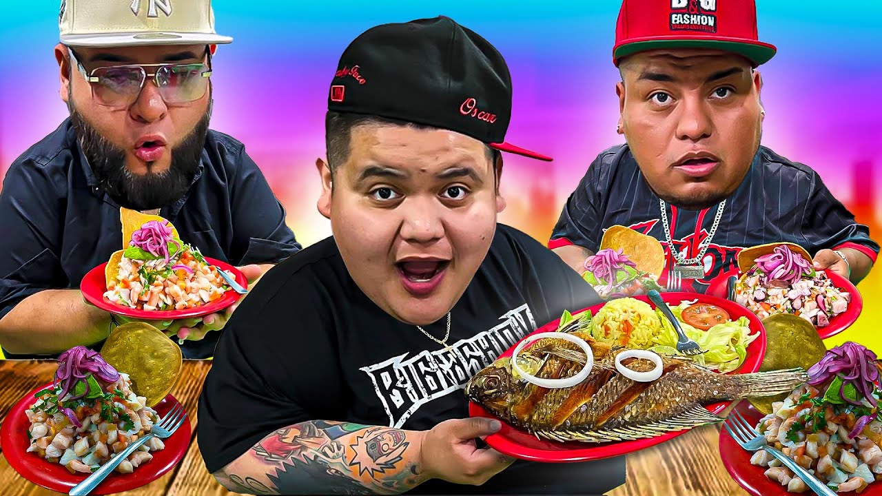 ¡PROBAMOS MARISCOS ABAJO DE UN T3IB0L ! | BIG&FASHION