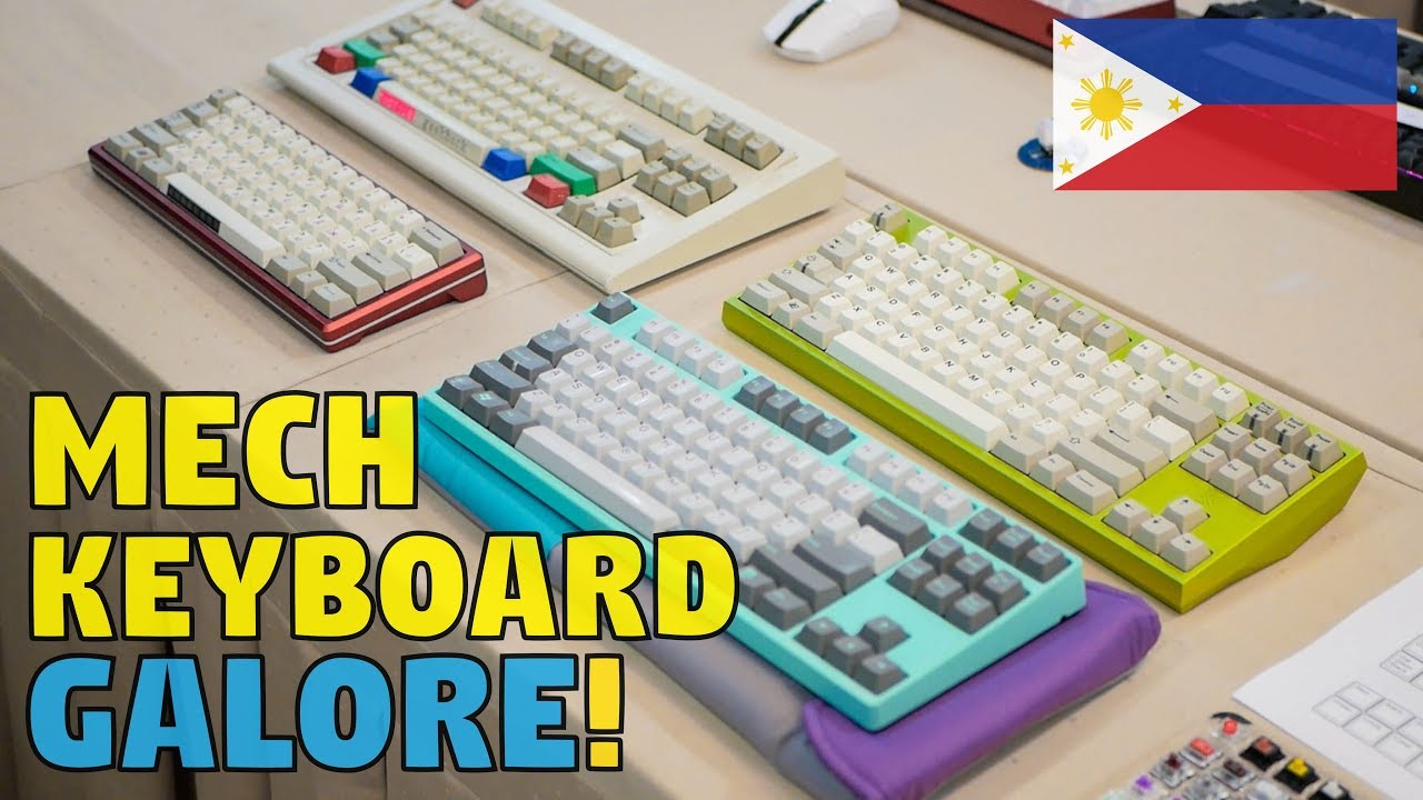 Manila, Philippines Mechanical Keyboard Meetup 2019!