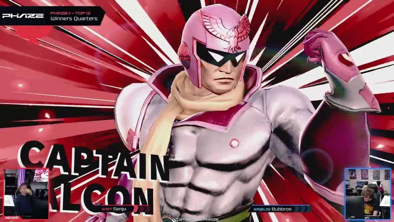 PHAZE 51 - Senju (Captain Falcon) Vs. Bubbros (Ness) - Winners Quarters - SSBU