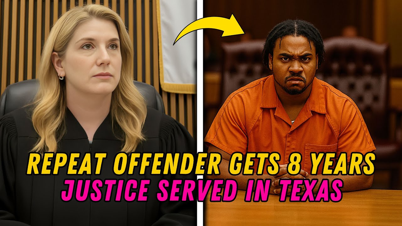 &ldquo;Judge Raquel West Sentences Repeat Offender to 8 Years | Texas Courtroom Drama&rdquo;