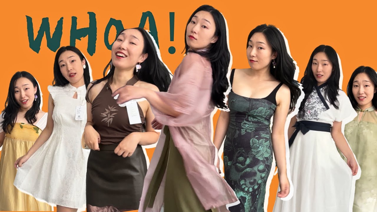 Unbox 7 *Neo-Chinese* Dresses! 👗 试穿新中式美丽小裙裙~
