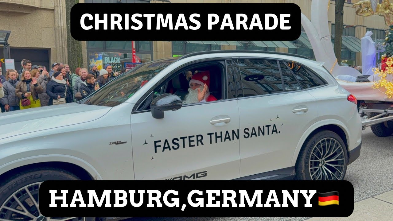 CHRISTMAS PARADE IN HAMBURG 2025/GERMANY/