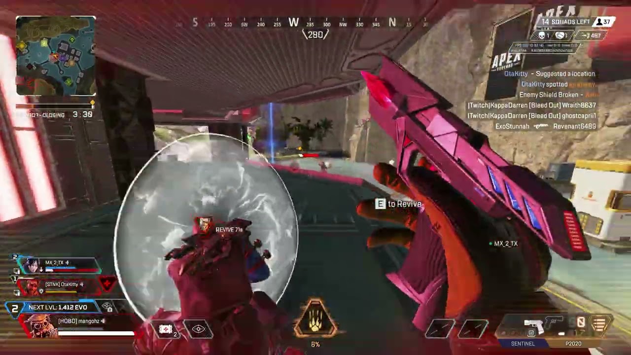 charged sentinel, combat awping like OG Fallen