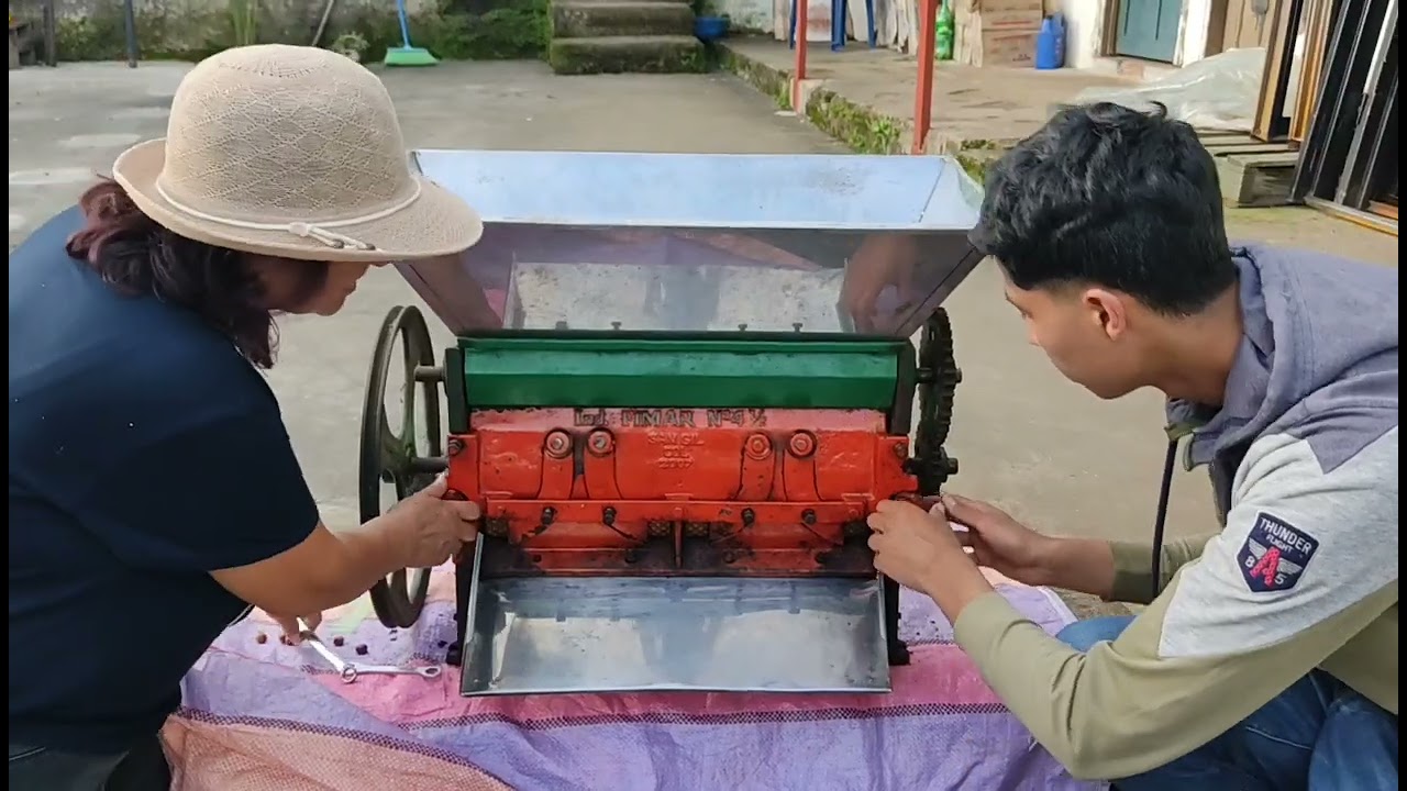 Calibración de la máquina despulpadora de café