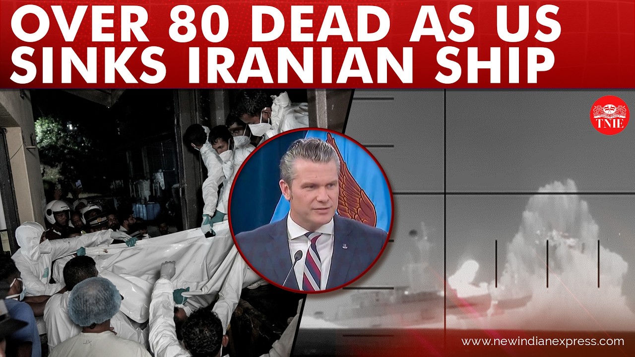 US Navy sinks Iranian warship IRIS Dena, killing over 80 sailors in Indian Ocean