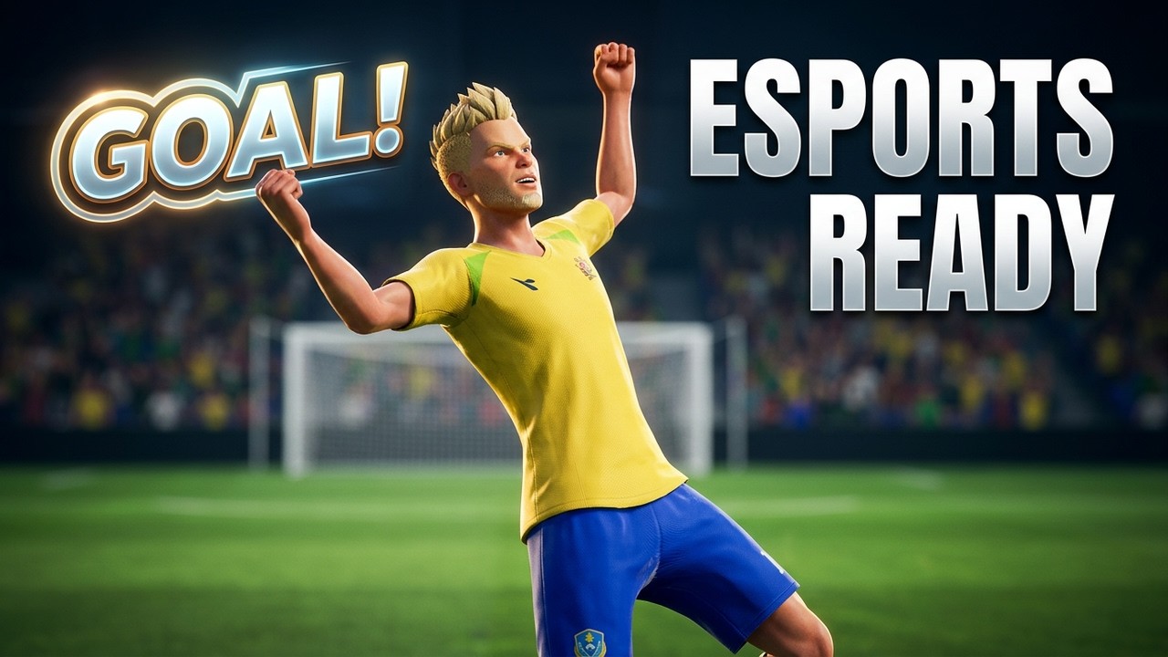 GOALS Gameplay l Multiplayer Esports ready football game