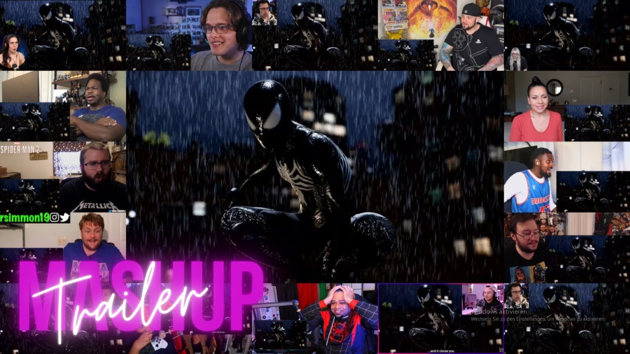 Marvel's Spider-Man 2 - Launch Trailer Reaction Mashup 🕸️🎮 - PS5 - Miles Morales - Venom - Sandman