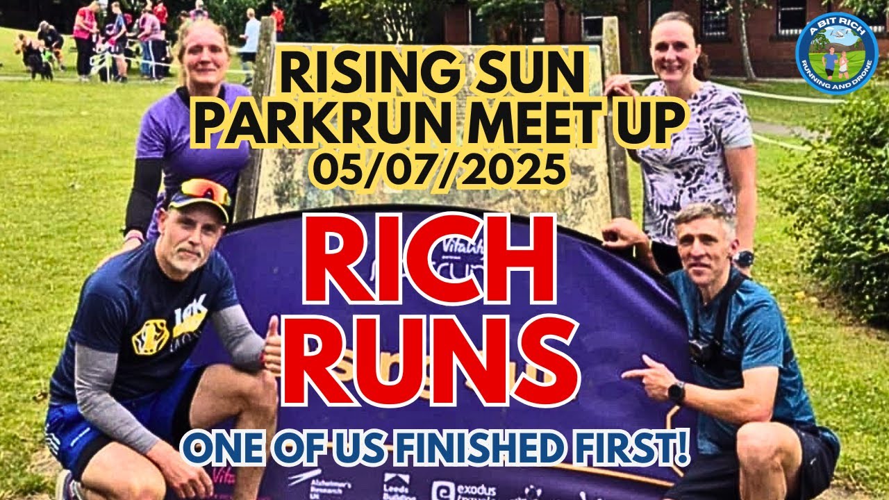 RICH RUNS - RISING SUN PARKRUN MEET UP - ONE OF US CAME FIRST - 05/07/2025