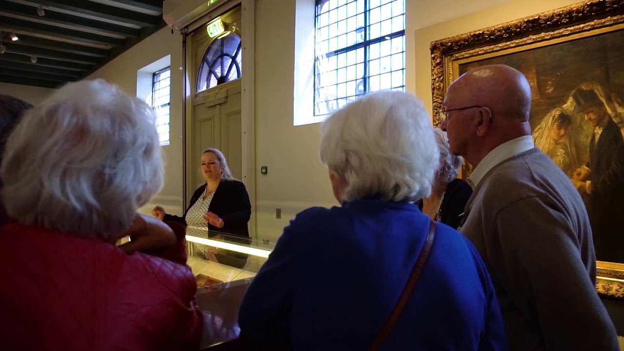 Museum Plus Bus op bezoek in het Joods Historisch Museum/Joods Cultureel Kwartier