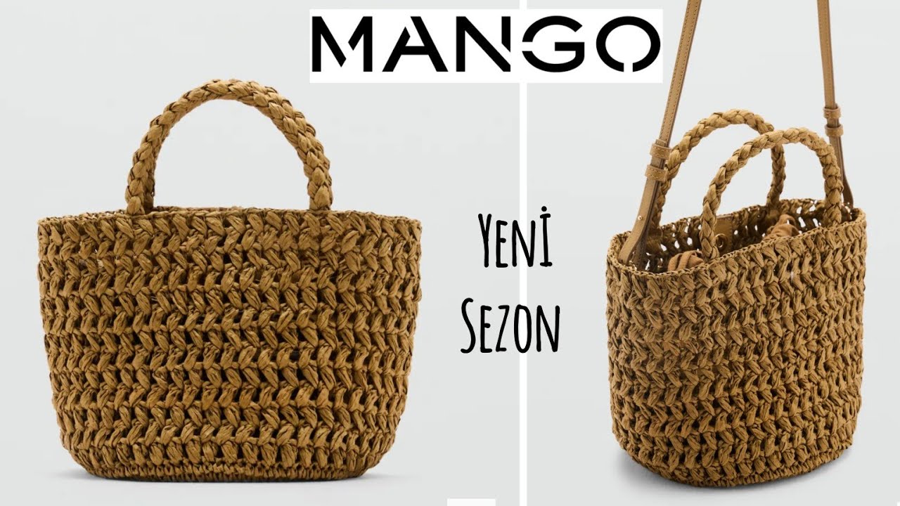MANGO YENİ SEZON 1799 TL OLAN ÇANTASINI YAPIYORUZ🧶 #markachallenge
