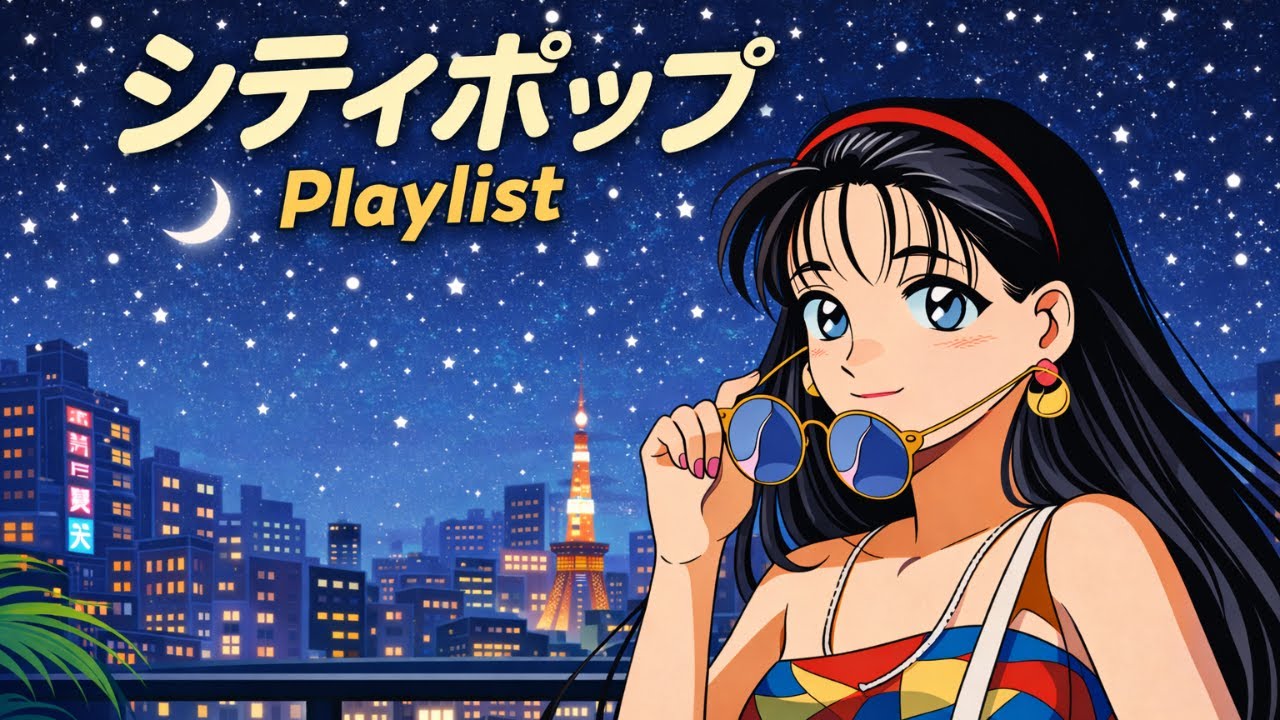 Japanese City Pop – Female Vocal | Late Night 80sㅣ日本のシティポップ