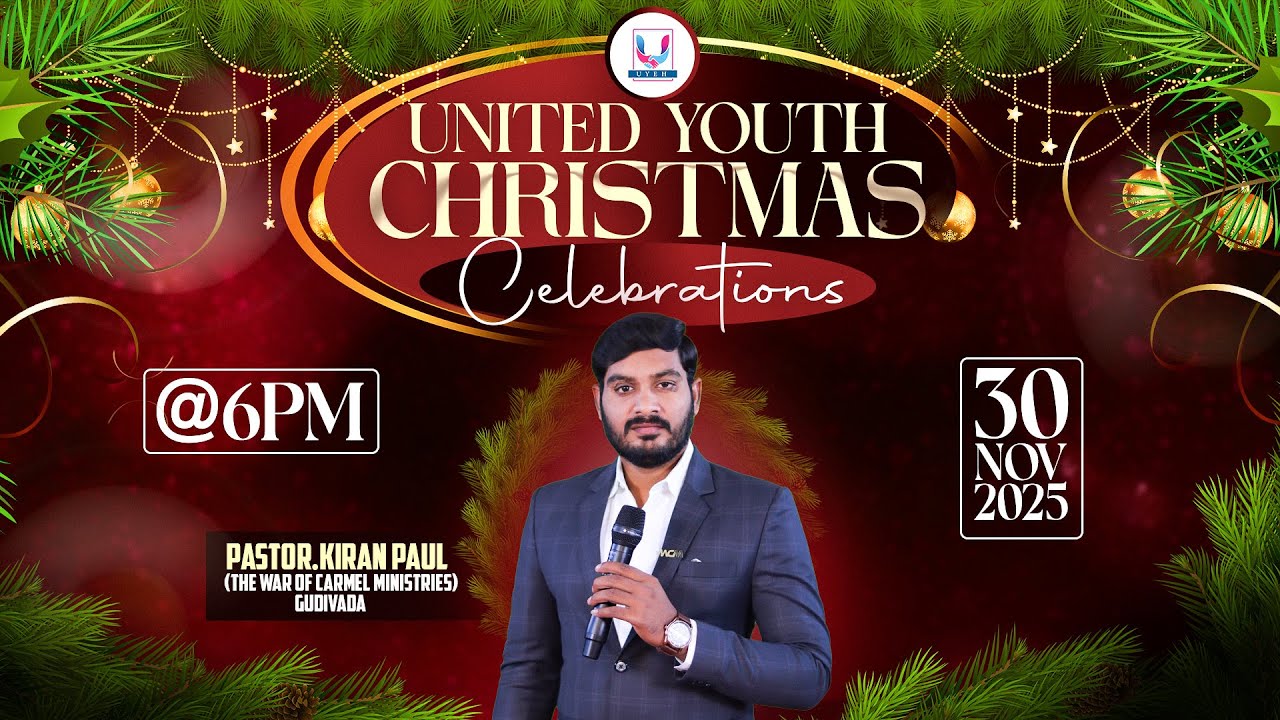🙏 UNITED YOUTH CHRISTMAS CELEBRATIONS🙏 \\HOLY BLOOD MINISTRIES// 30/11/2025 .