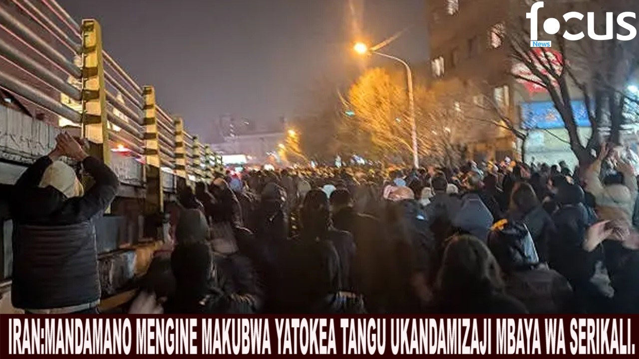 WANAFUNZI IRAN WAFANYA MAANDAMANO MAKUBWATANGU UKANDAMIZAJI MBAYA WA SERIKALI ULIOSABABISHA VIFO