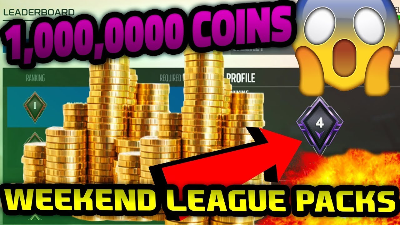 1 MILLION COINS | TOP 4 MUT WEEKEND LEAGUE REWARDS | MADDEN 18 ULTIMATE TEAM PACK OPENING