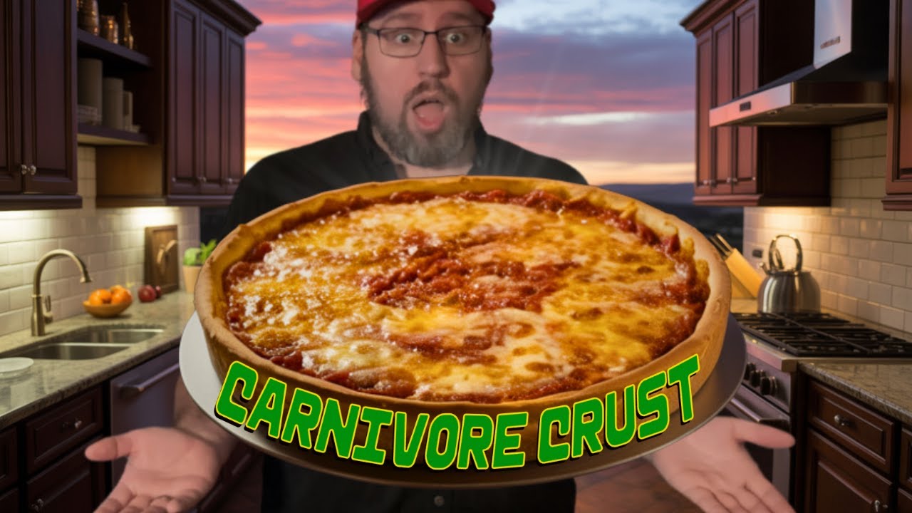 I Made Carnivore Deep Dish Pizza Crusts!