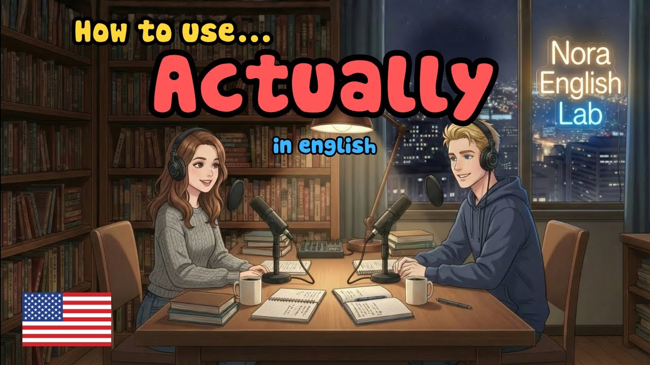 How to use Actually in English | English Conversation Practice