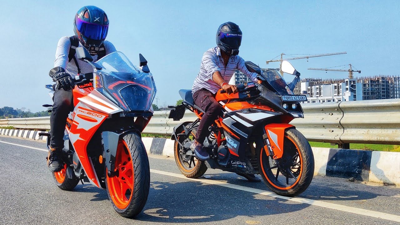 2022 Rc200 Vs Rc200 Bs6 Race | First on YouTube