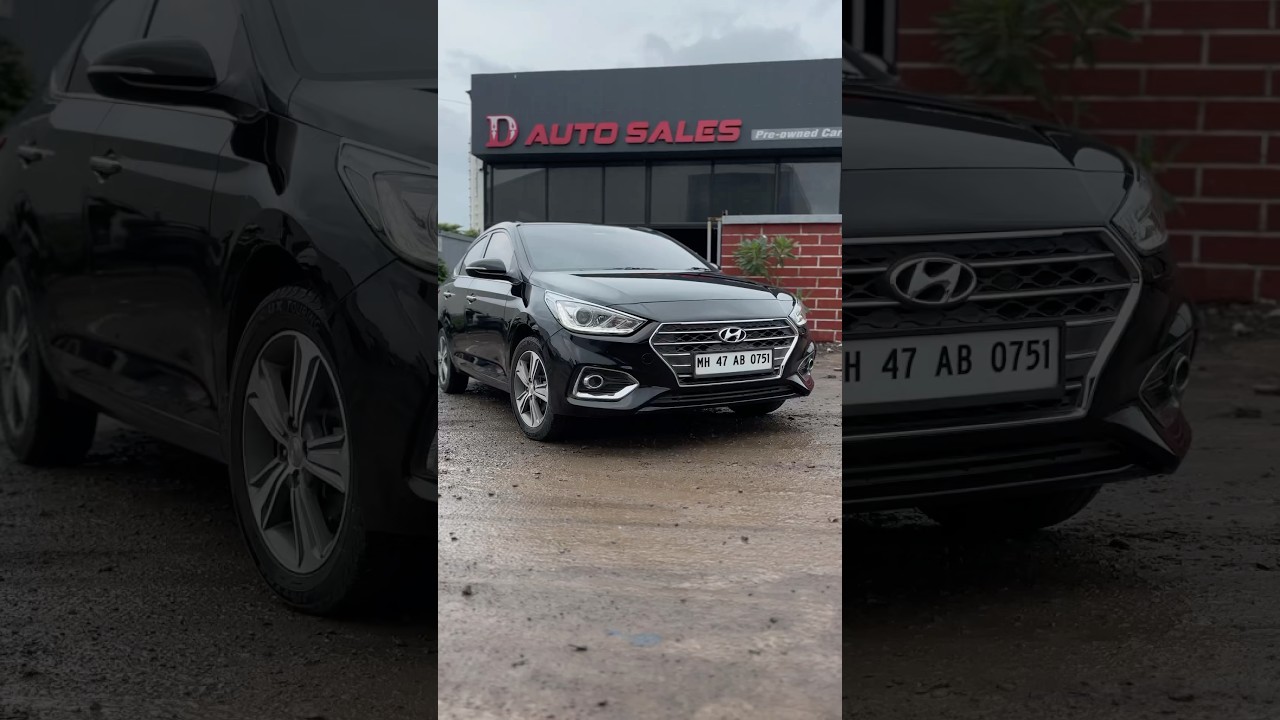 Hyundai Verna black 1.6 SX O for sale !