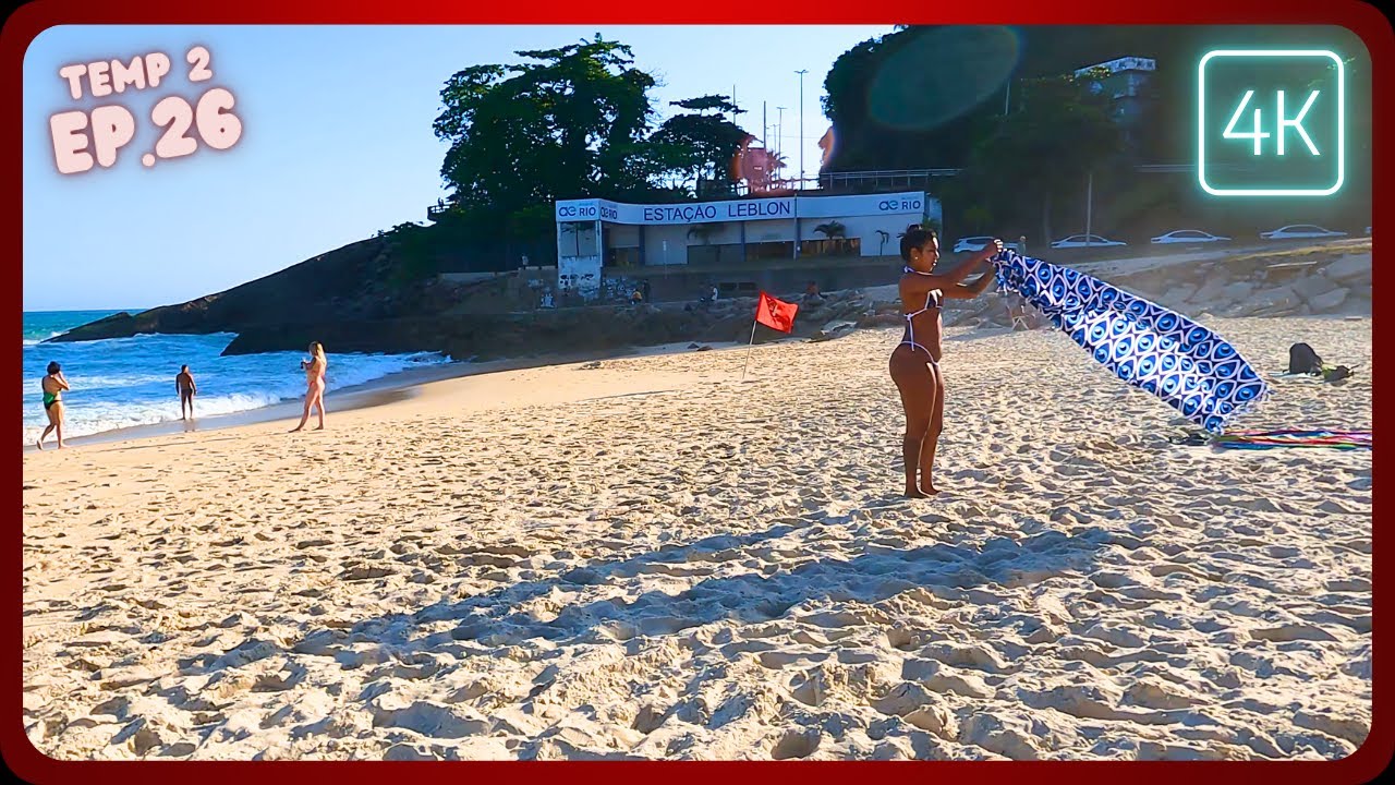 Ipanema and Leblon Last Chapter 4K - Rio Carnival Final Beach Walk Season 2