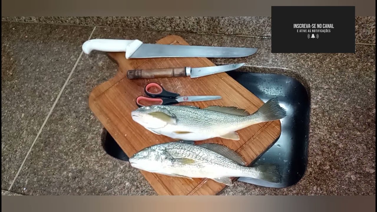 Corvina Limpa . Fácil de Limpa