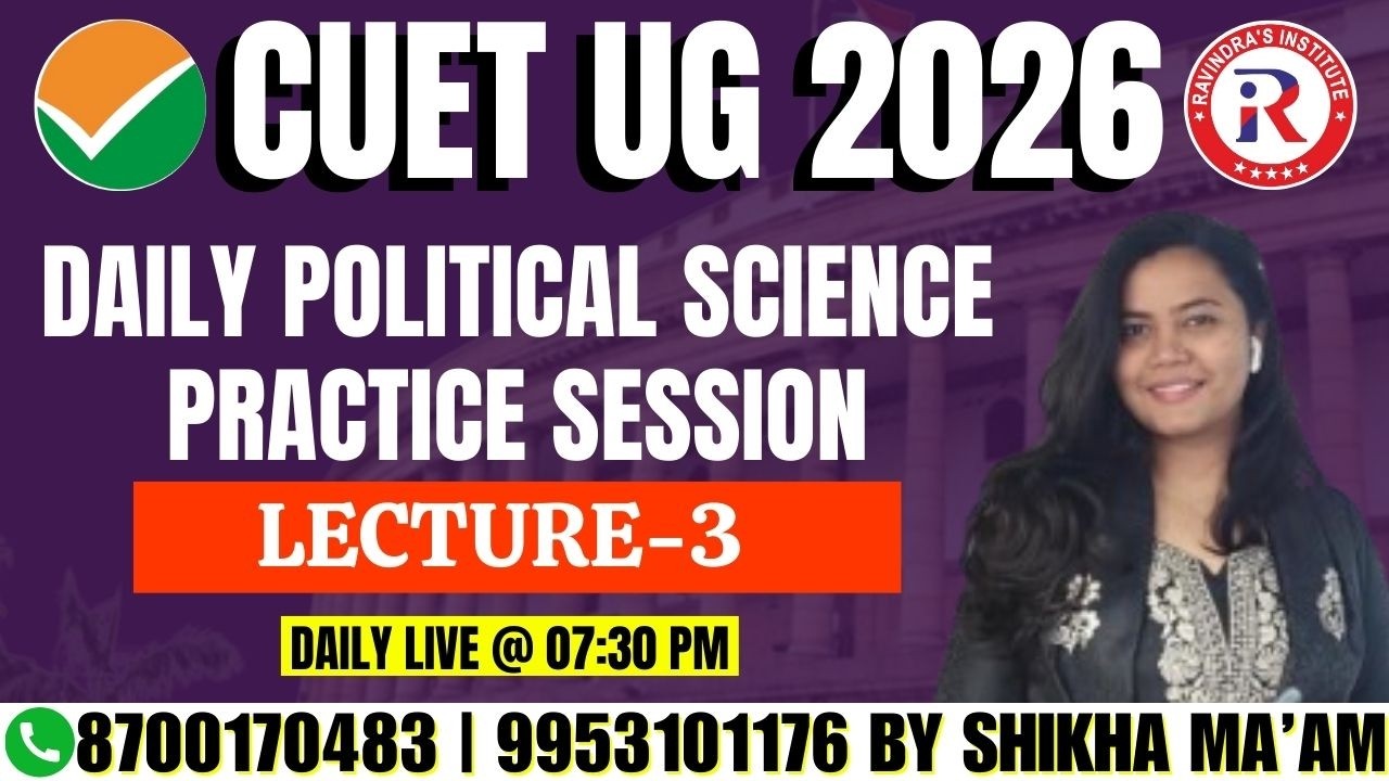 CUET UG 2026 Polity LIVE | Indian Constitution Important Topics | Polity for CUET Exam |